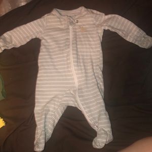 baby girl zip onesie